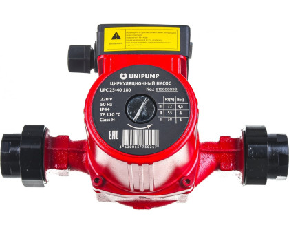 Насос циркуляционный UNIPUMP UPC 25-40 180