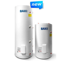 Бойлер косвенного нагрева Baxi UBC 200 DC напольный, двойной змеевик