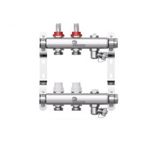 Коллектор нерж. Wester W902 1-3/4 в сборе с расходомерами на 2 выхода