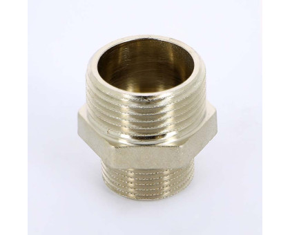 Ниппель Н никелированный UNI-FITT 1/2"x1"