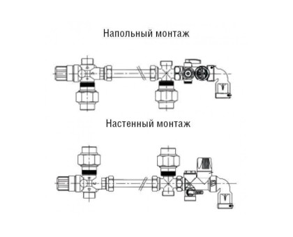 Комплект быстрого монтажа для бойлера ACV