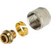 Фитинг Stout компрессионный для труб PEX-AL-PEX 20х2,0х3/4" (SFC-0021-002020)